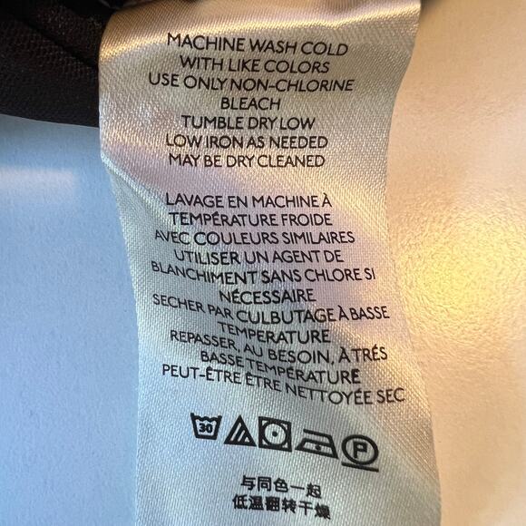 Free People NWT All Night Black Combo Sheer Long Sleeves Ruched Blouse Size XL - Picture 16 of 16